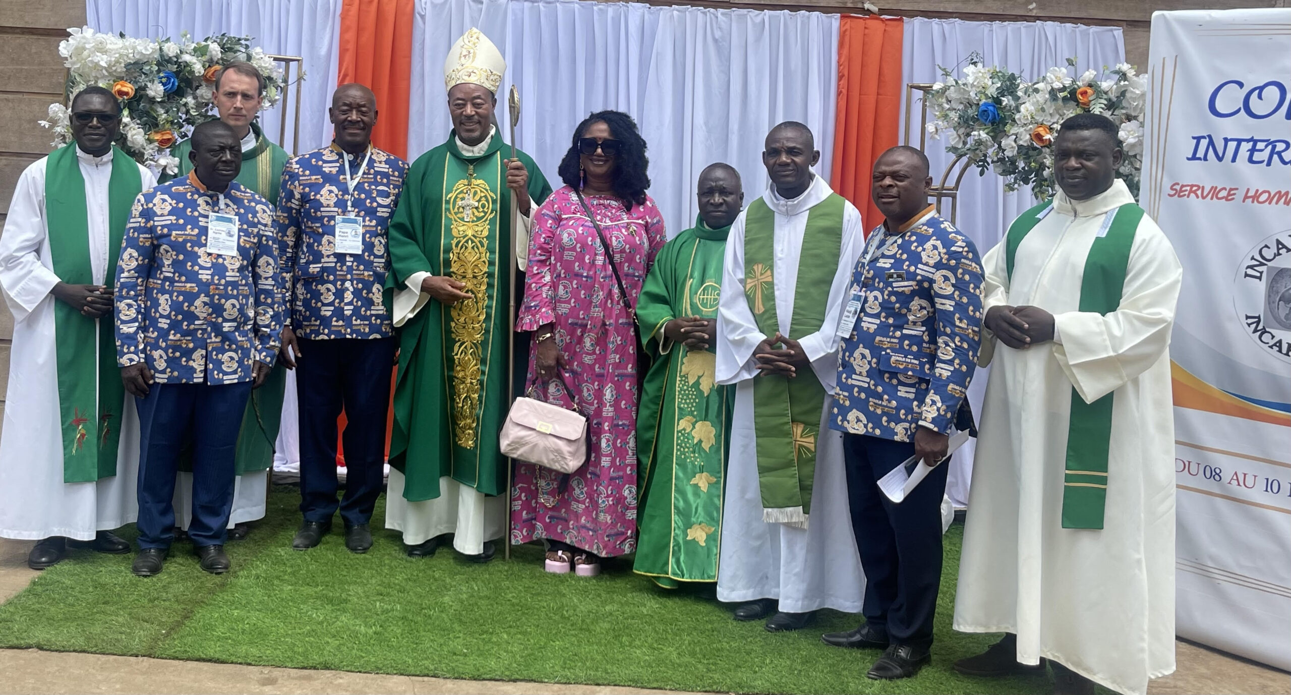 Les hommes du Service Homme parole de Dieu lors du congrès de novembre 2024 à Yaoundé.